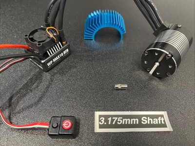 WP- Max10 RTR 3650 4300KV Brushless ESC Motor Combo For 1/10 RC Car Truck