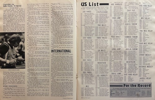 1974 Track and Field News May I Roger Bannister 20 years, Paul Geis - Picture 8 of 24