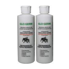 Glo Germ Gel 8 Ounce Two Pack Double Pack Glo Germ Gel 16 Oz - Gel Lotion Base