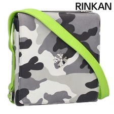Chrome Hearts PLUG CH Plus Camouflage Leather Shoulder Bag Men's Used e75c43566d