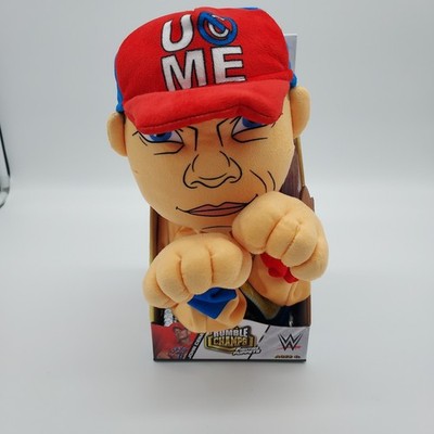WWE Rumble Champ John Cena Rumbling Plush with Sound New!