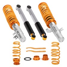 2 Vordere + 2 Hintere Höhenverstellbar Gewindefahrwerk for Citroën C3 2003-2010