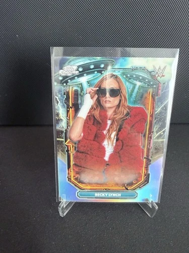 2026 Topps Cosmic Chrome WWE #ET-18 Becky Lynch Extraterrestrial Talent Insert