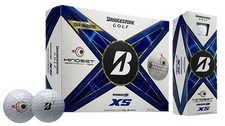 New Bridgestone Golf 2024 Tour B XS Mindset Golf Balls 1-Dozen White