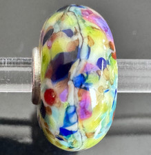 Trollbeads Sterling Silver Glass EVENT ONLY TROLLSTONE Bead No. 5