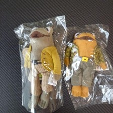 Frog and Toad Plush Toys Small - Set of 2