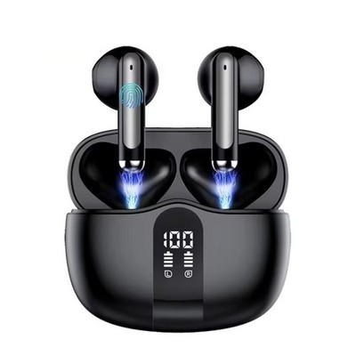 Bluetooth 5.3 Wireless Earbuds with Noise Cancelling, Touch Control