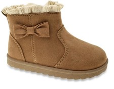 Wonder Nation Toddler Girls Faux Fur Shearing Boot Size 6 NWT