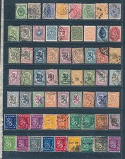 D507196 Finnland schöne Auswahl ss gest. Briefmarken