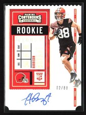 2020 Panini Contenders - Harrison Bryant 2/88 Rookie Ticket Auto RC #193