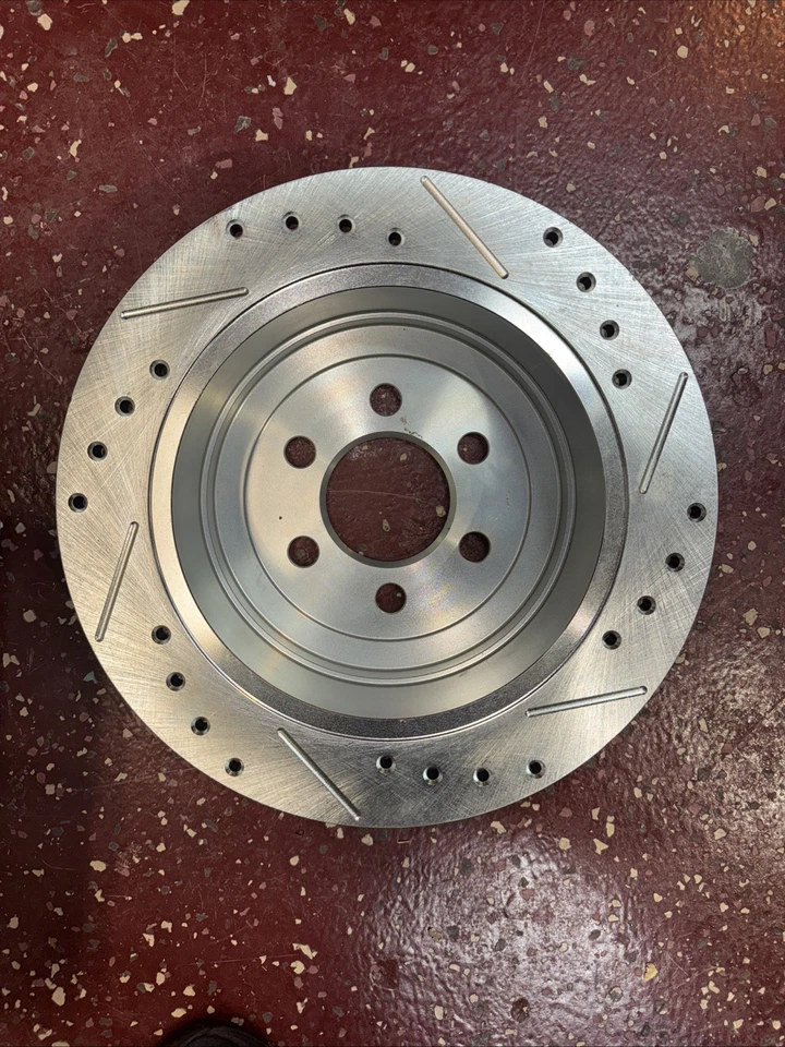 Disco ranurado perforado trasero Power Stop 03-04 Dodge Dakota Ar8762 XRP Foto 4 de 4