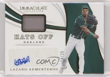2019 Panini Immaculate Hats Off 14/25 Lazaro Armenteros #HO-LA Auto s3g