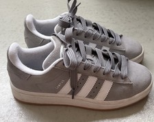 adidas Campus Sneaker Grau/Weiß Wildleder EU...