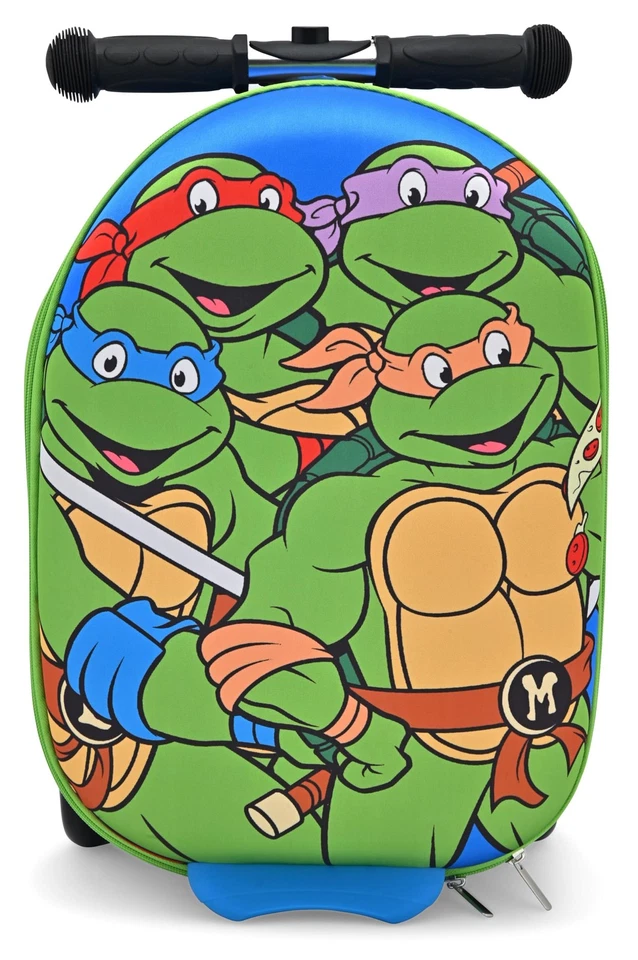 Equipaje Scooter Teenage Mutant Ninja Turtles 18" para Niños, Niñas, Unisex | Te... Foto 2 de 4