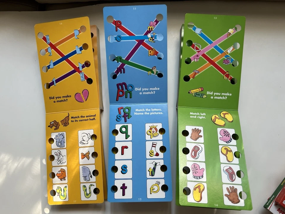 Juego de 7 Tarjetas Flash Educativas Alfabeto, Conteo de Números, Formas, Colores 3+ Foto 3 de 4