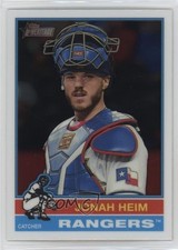 2025 Topps Heritage High Number SP Chrome Jonah Heim #436 1i5e