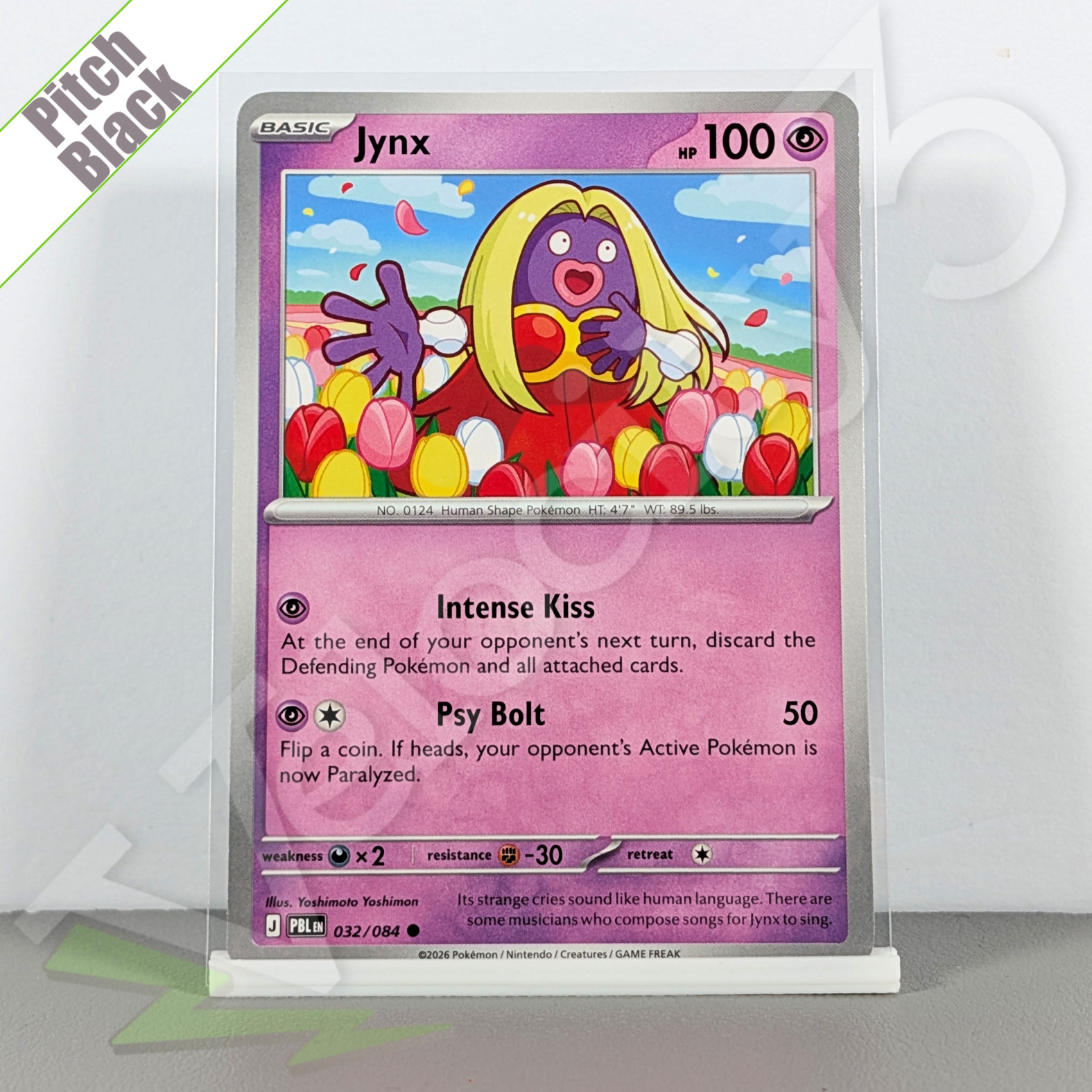 Pokemon TCG Card - Jynx 32/84 Common | Pitch Black (2026) PBL