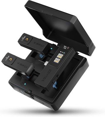 Comica Lavalier Mikrofon Wireless VDLive10 USB Kabellos 2.4GHz Mit Tasche