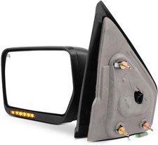 Left Side Tow Mirror Compatible with 2007-2014 For Ford For F150 Series Pick Up