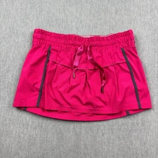 Lululemon Skirt Skort Womens 6 Pink Leader Of The Track Stretch Tennis Golf Gym