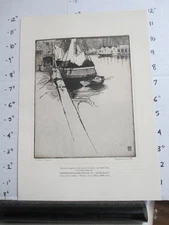 magazine ad 1927 HAMMERSMITH Kortmeyer Engraving printing Milwaukee schooner