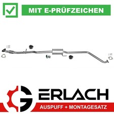 Mittelschalldämpfer für Opel Karl 1.0 9380