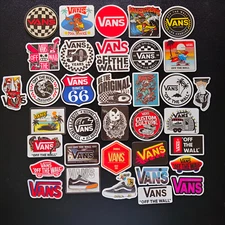 Vans Off The Wall Vinyl Stickers Skateboard Shoes Skater Sk8 Spitfire Surfboard