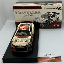 2025 1/24 40 Justin Allgaier  Traveller Whiskey   Autographed - W/ Sound Base