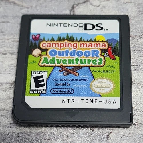 Camping Mama: Outdoor Adventures Nintendo DS - Authentic Tested Game Cartridge