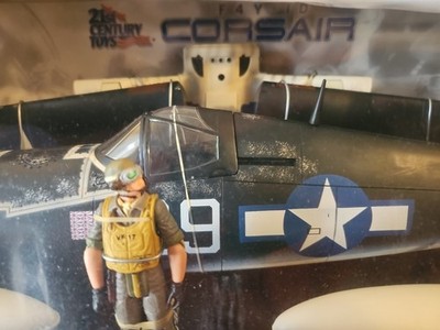 21st Century Toys 1:18 F-4U-1A Corsair WWII Pilot Model Kit for