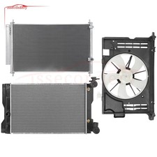 Radiator Condenser Cooling Fan Kit For Toyota Corolla 2014 2015 2016 2017