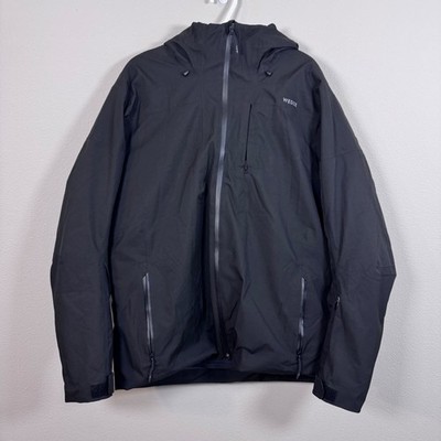 Wedze Decathlon Insulated Waterproof Piste 500 Men's Ski Jacket Black 2XL