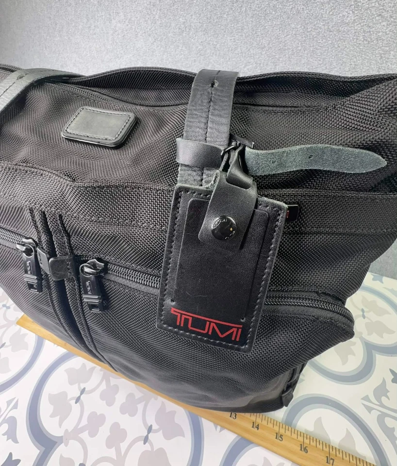 TUMI Alpha Bravo Anderson Slim Commuter Tote Bag 22157DH Companion Ballistic - Image 4 of 4