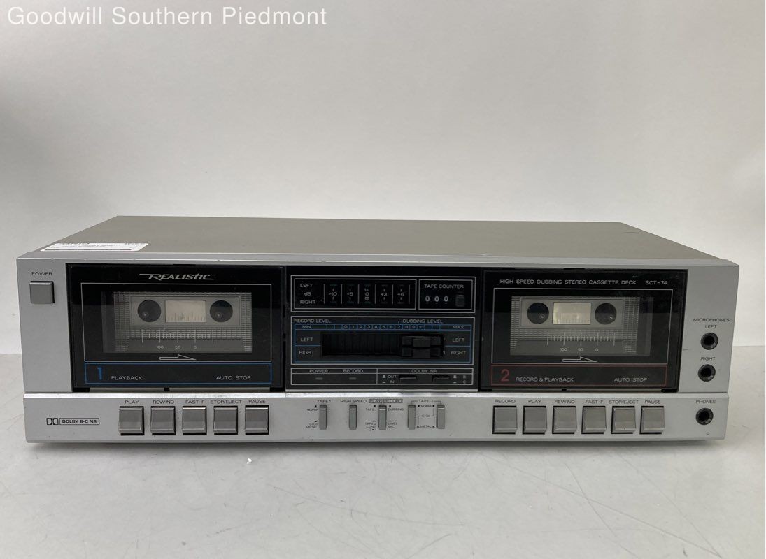 Realistic SCT-86 vintage audio equipment - eBay listing photo 3