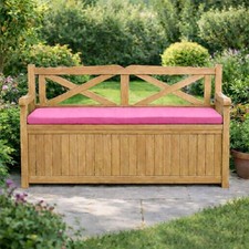 Garden Iceni & Eden Storage Benches Replacement Seat Pad Only 128 x 50 x 5cm