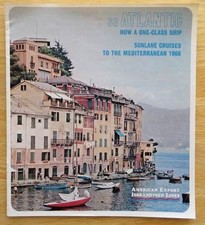 ATLANTIC (American Export) Interior Booklet