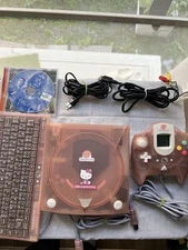 SEGA Dreamcast HKT-3000 HELLO KITTY Skeleton Pink