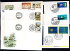 / CYPRUS, GERMANY, VATICAN 1994 - 6 FDC - SHIPS, SPACE - CEPT