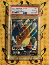 CHARIZARD V 2022 POKEMON #153/172 PSA 10 GEM-MINT stelle brillanti FULL ART