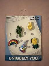 Crocs Come As You Are Uniquely You Jibbitz Fun Trend Unicorn Rainbow Pineapple