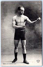 Postcard Arthur Ellis South African Professional Boxer Pugilist 1904-1913 D20