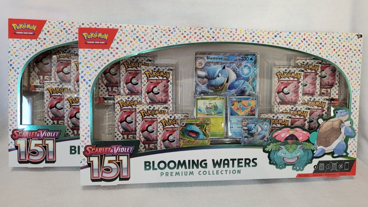 2 Pokemon 151 Blooming Waters Premium Collection, New Sealed | eBay