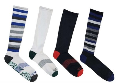 Tommie Copper Herren 4 Paar Mehrfarbig Compression OTC Socken Groß