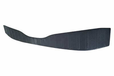 Passend für Ford Mondeo 4 Turnier 07-10 Ladekantenschutz Carbon Look mit Abkantu