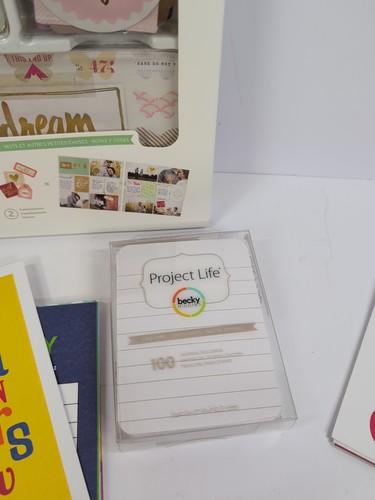 Becky Higgins Project Life Scrapbooking Cards & Embellishments Notes and Things - Picture 4 of 9