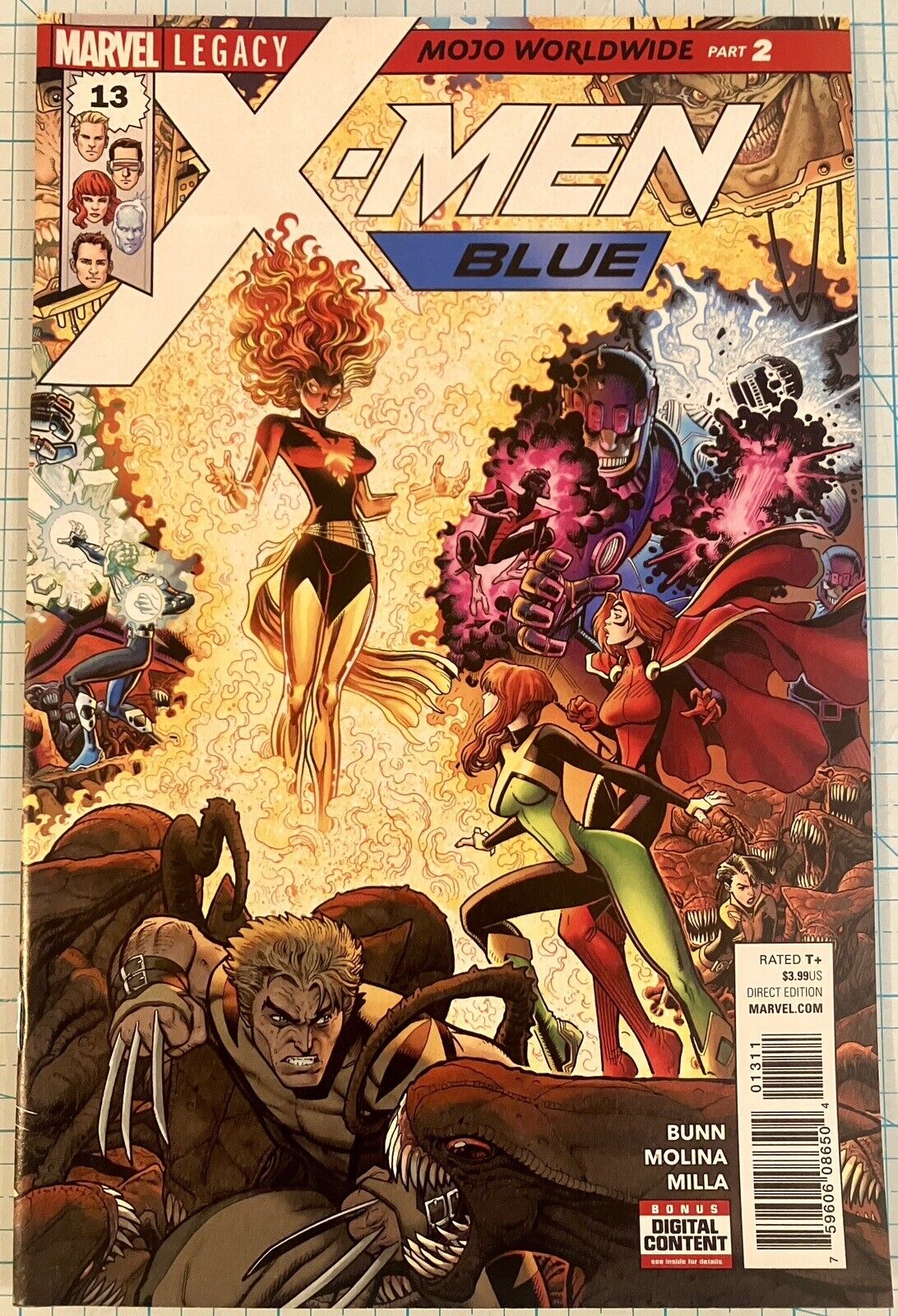 X-Men Blue #13 NM Arthur Adams Cover 2017 Marvel Comics
