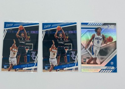 2020-21 TYRESE MAXEY CHRONICLES ROOKIE CARD LOT OF 13!
