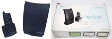 Cygnion CyberGenie CG2400 2.4 GHz 2 Lines Cordless Phone w/ Base & Handset MIB