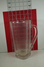 Vtg 5 Cups Waring Blender 40oz Glass Ribbed 4-Leaf Clover Jar Pitcher - w/Blade