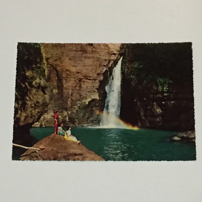 Vintage Philippines Postcard  Pagsanjan Falls . Unposted Waterfalls Tourism